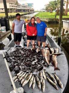 Calcasieu Lake  heating up
