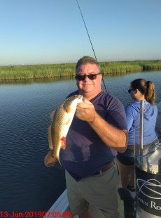 Red fish in Delacroix