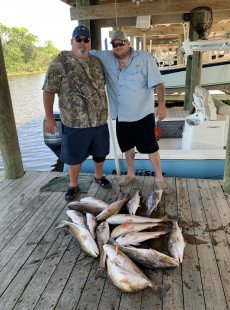 Dularge Redfish Slam!