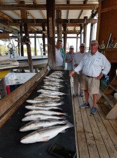 Shell Beach fishing with "Capt.   Hook"