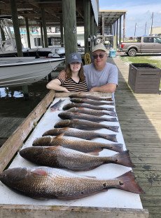 FAther and Daughter Redfish Trip