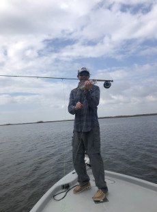 Trout fishing on Da fly in dularge!