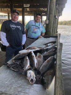 Catchin’ reds in gale force winds (Day 2)