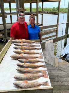 Redfish with victory bay charters