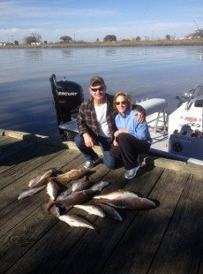 Grand Chenier Redfish on Mermentau River