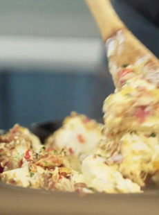 Lynnae’s Smoked Tasso Dip in Bayou Classic Cast Iron