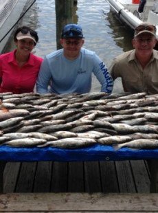 SPECKLED TROUT FISHING AT ITS BEST!